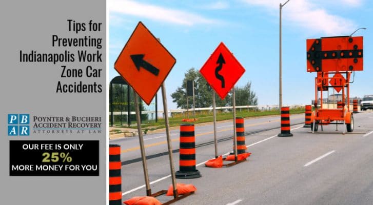 car accidents in road construction zones