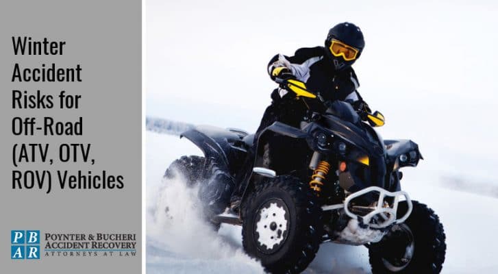 off road vehicle winter accidents