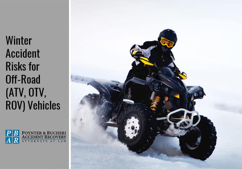 off road vehicle winter accidents