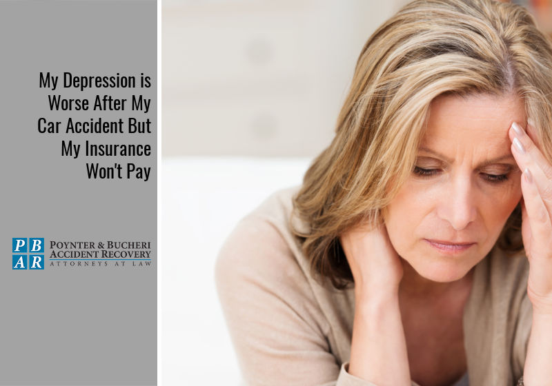 car accidents depression insurance