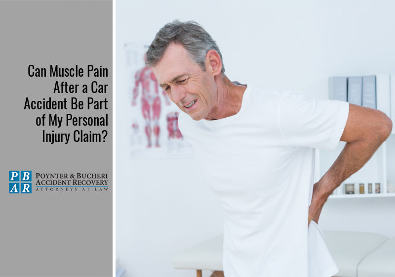 Can Muscle Pain After a Car Accident Be Part of My Personal Injury Claim?