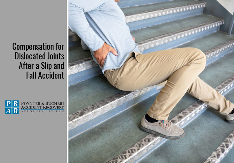 Compensation for Dislocated Joints After a Slip and Fall Accident