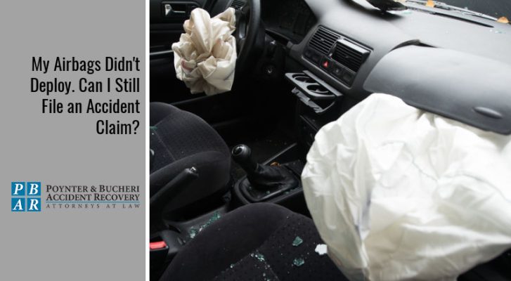 My Airbags Didn't Deploy. Can I Still File an Accident Claim?