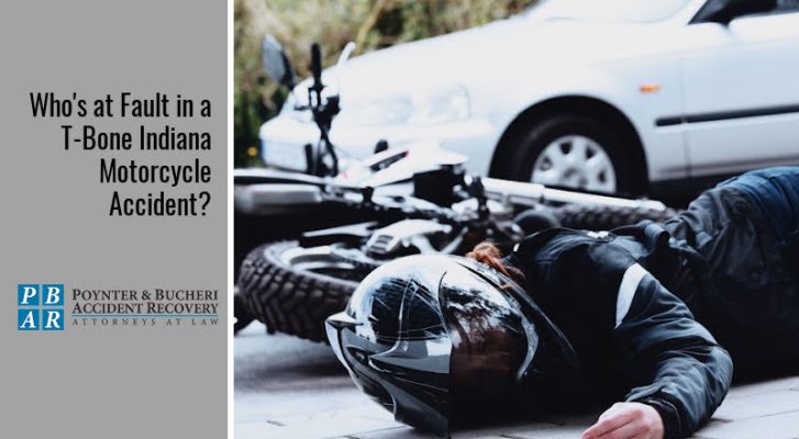 Who's at Fault in a T-Bone Indiana Motorcycle Accident?