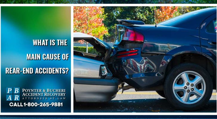 what is the main cause of rear end accidents