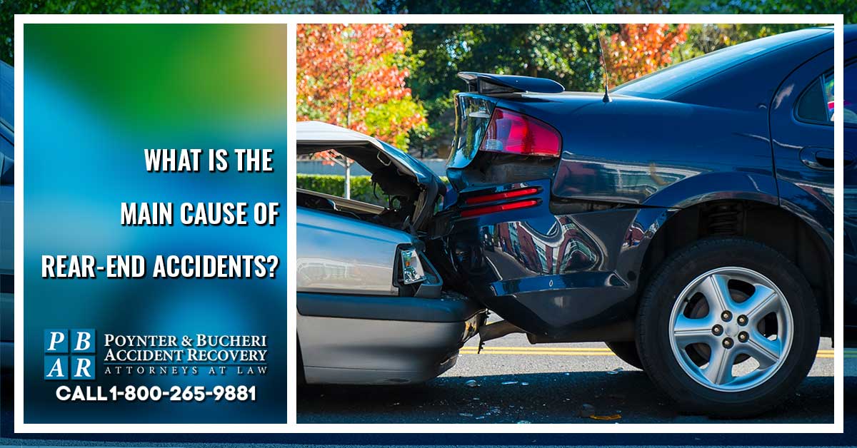 what is the main cause of rear end accidents