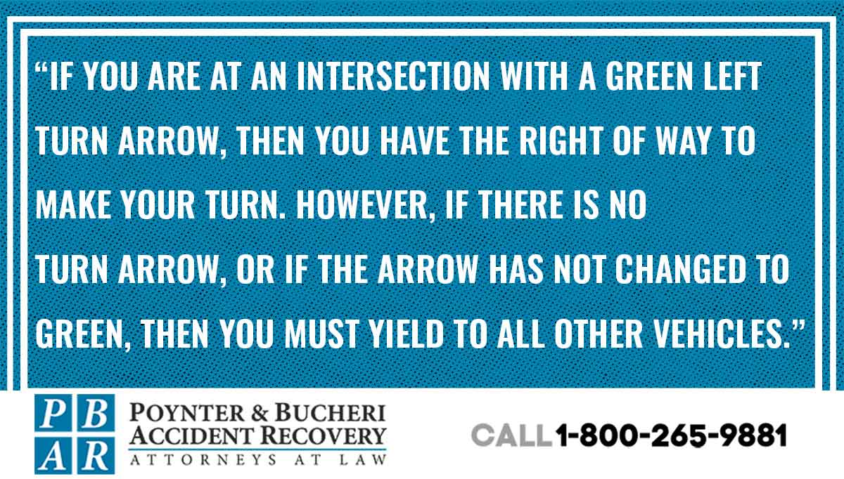 How to Avoid Left Turn Accidents Poynter & Bucheri Law Firm