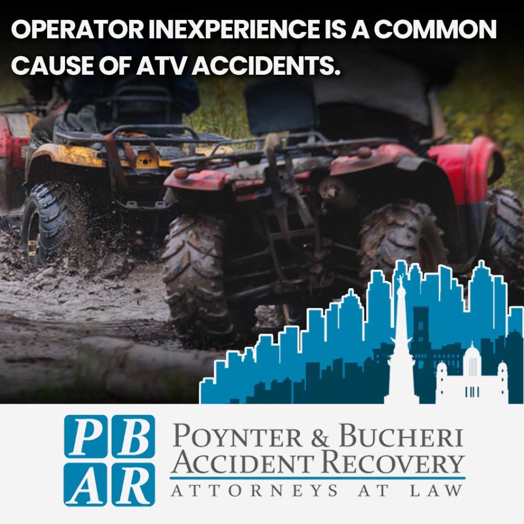 atv accident operator inexperience