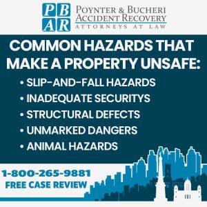 PB premises liability common hazards