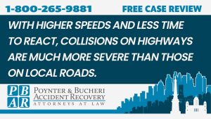 collisions on highway more dangerous