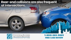 rear-end collisions frequent