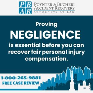 proving negligence