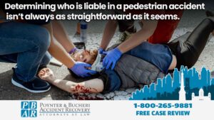 pedestrian accident liability