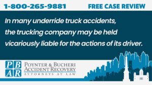 trucking company may be held liable